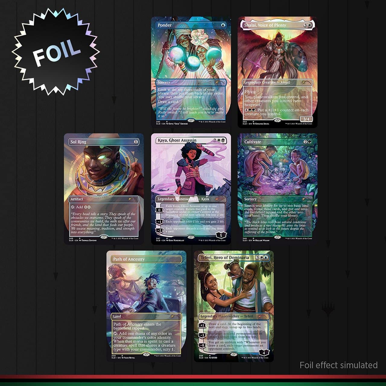 Magic: The Gathering Secret Lair - Premium Foil Edition - Black is Magic