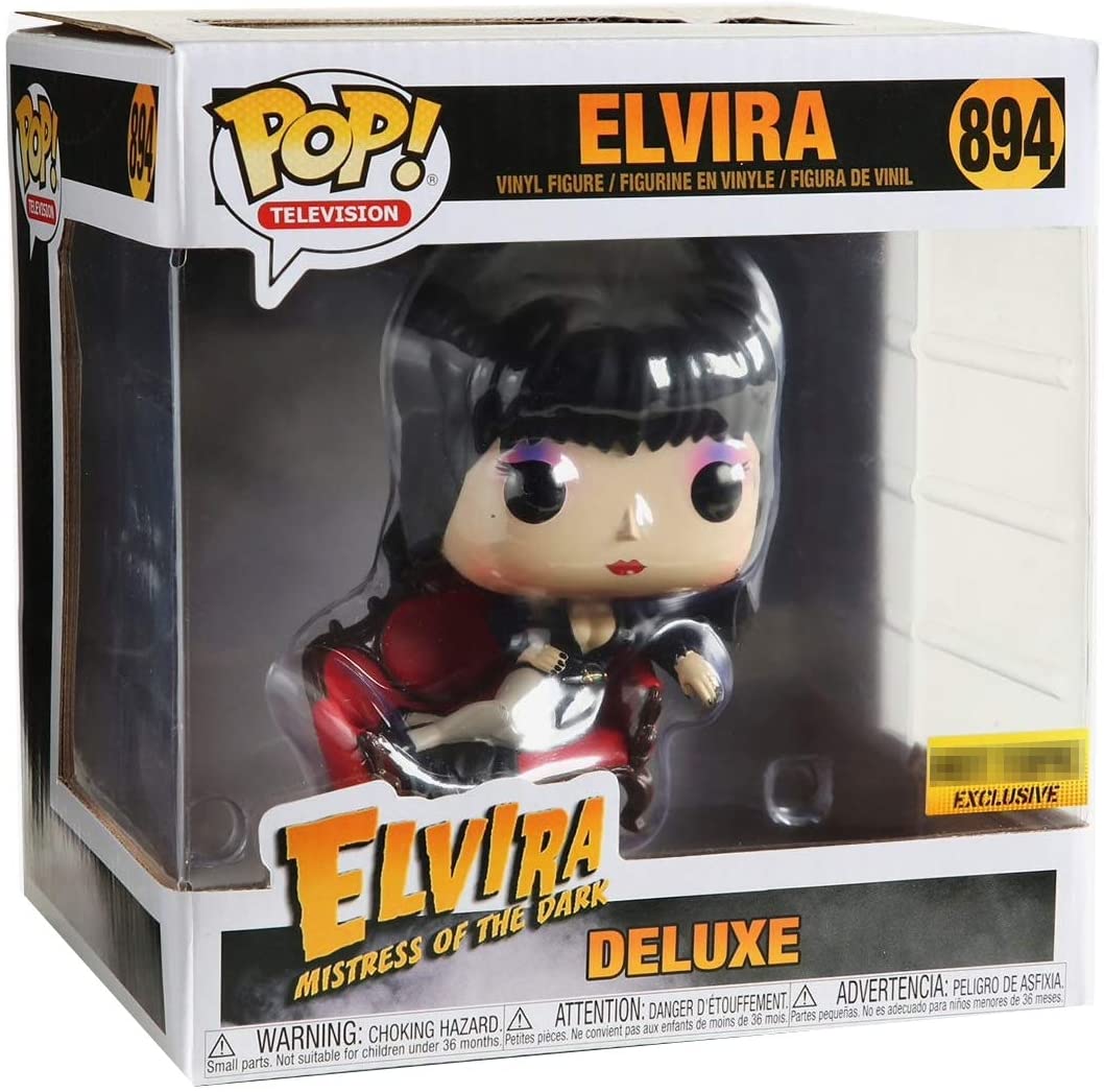 Funko Pop! Deluxe: Elvira Mistress of The Dark - Elvira on Couch #894 (Hot Topic Exclusive)