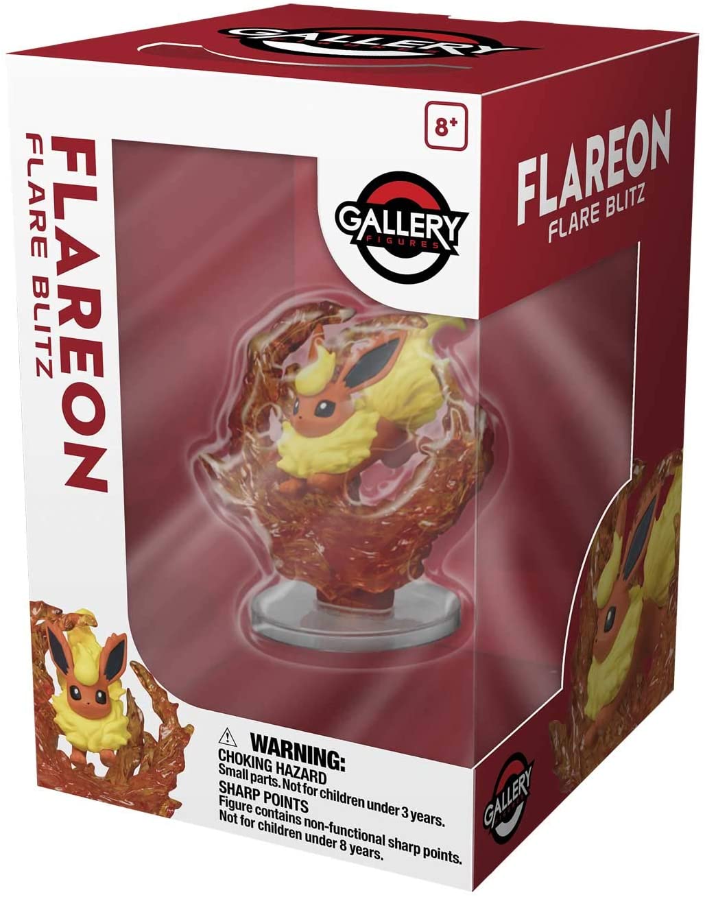 Pokemon Gallery Figure - Flareon (Flare Blitz)
