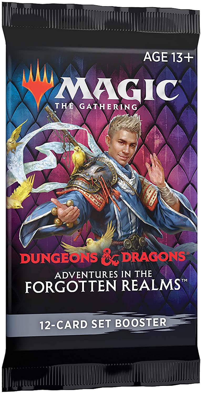 Magic: The Gathering Set Booster Pack - Adventures in The Forgotten Realms