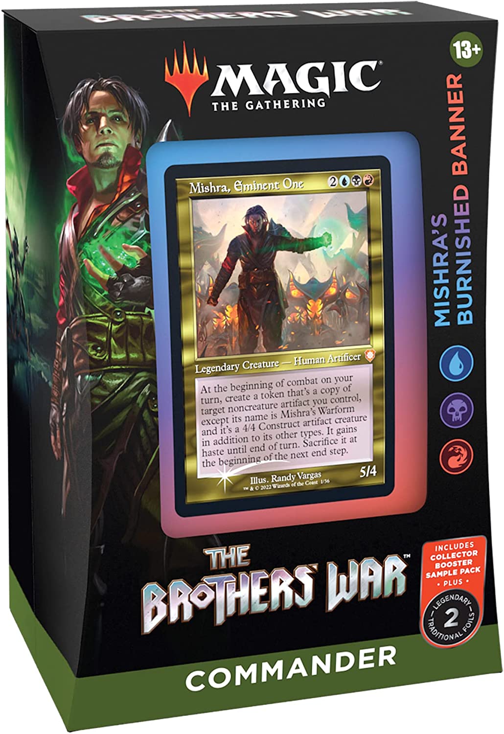 Magic: The Gathering Commander Deck -The Brothers’ War Mishra’s Burnished Banner