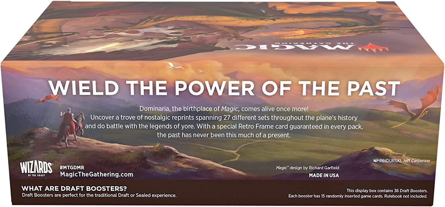 Magic: The Gathering Draft Booster Box Case - Dominaria Remastered (Case of 6)