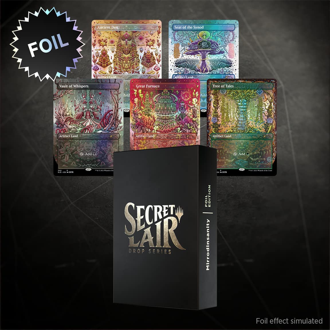 Magic: The Gathering Secret Lair - Premium Foil Edition - Mirrodinsanity