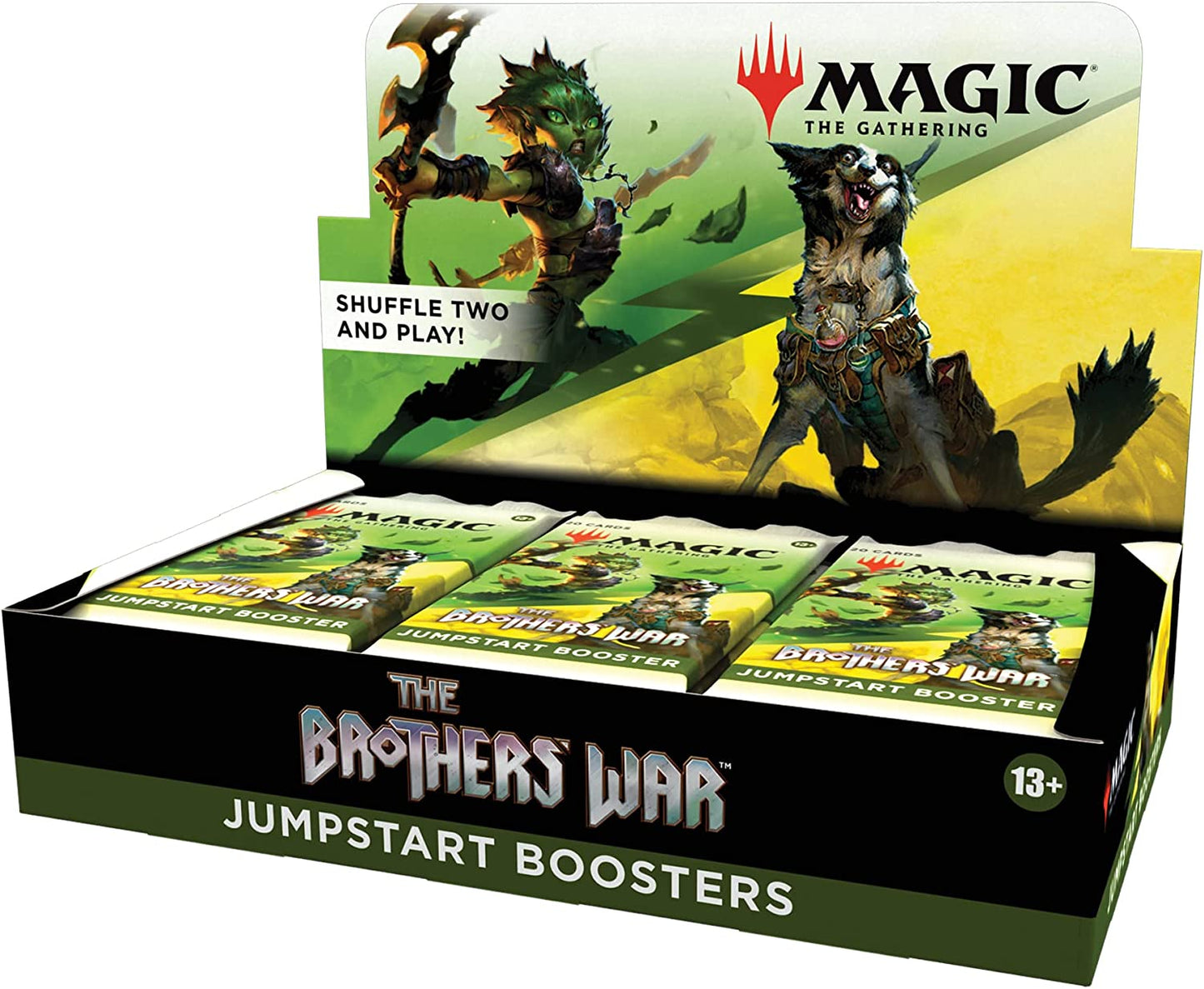 Magic: The Gathering Jumpstart Booster Box Case - The Brothers’ War (Case of 6)