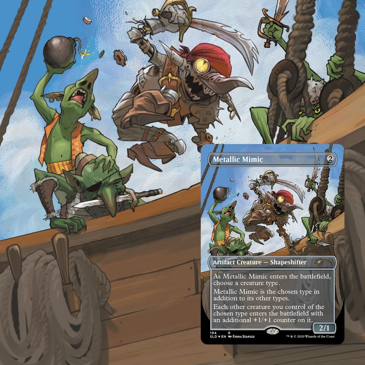 Magic: The Gathering Secret Lair - Non-Foil Edition - Special Guest: Fiona Staples