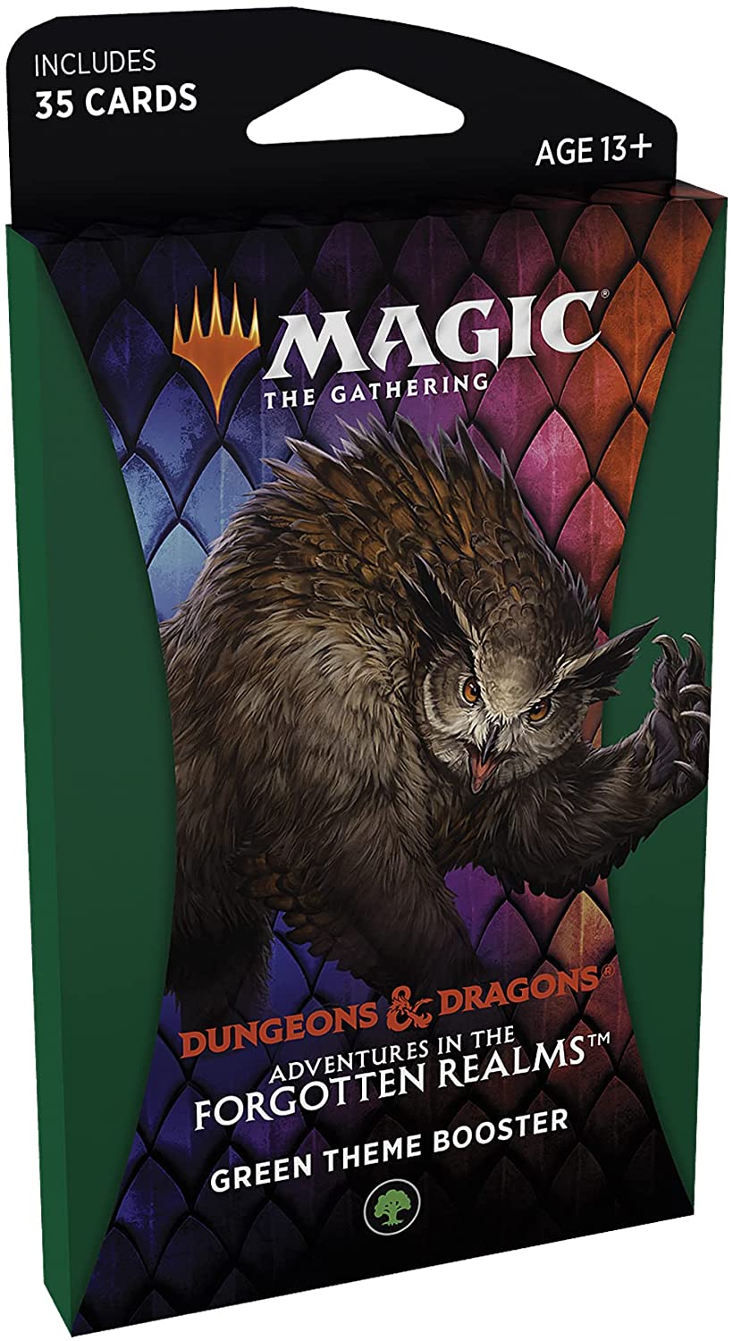 Magic: The Gathering Theme Booster Pack - Adventures in The Forgotten Realms - Black