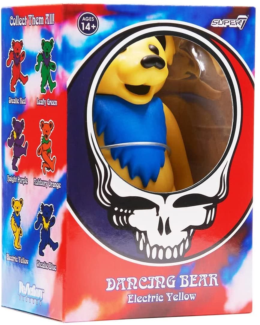 Super7 ReAction Figure - Dancing Bears Wave 2 - Electric Yellow