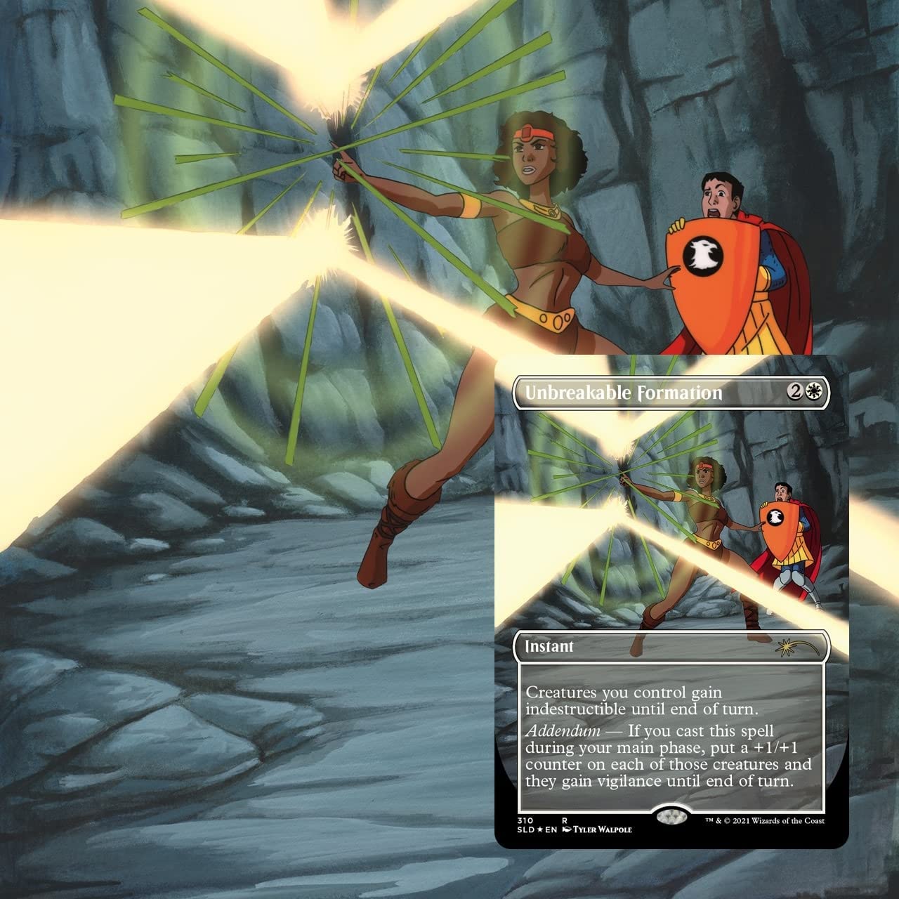 Magic: The Gathering Secret Lair - Non-Foil Edition - Saturday Morning DND