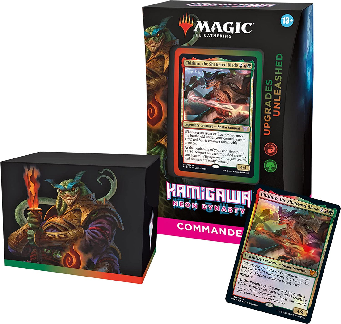 Magic: The Gathering Commander Deck Case - Kamigawa: Neon Dynasty - 2 of Each Deck