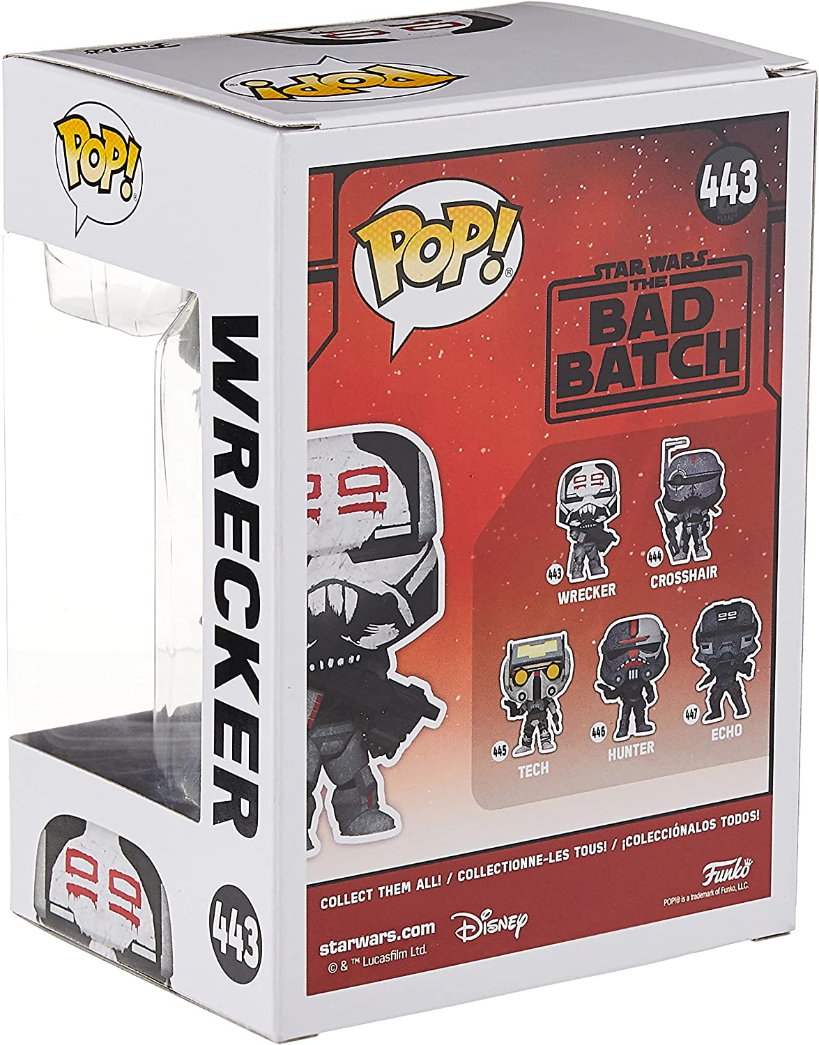 Funko Pop! Star Wars: Bad Batch - Wrecker #443