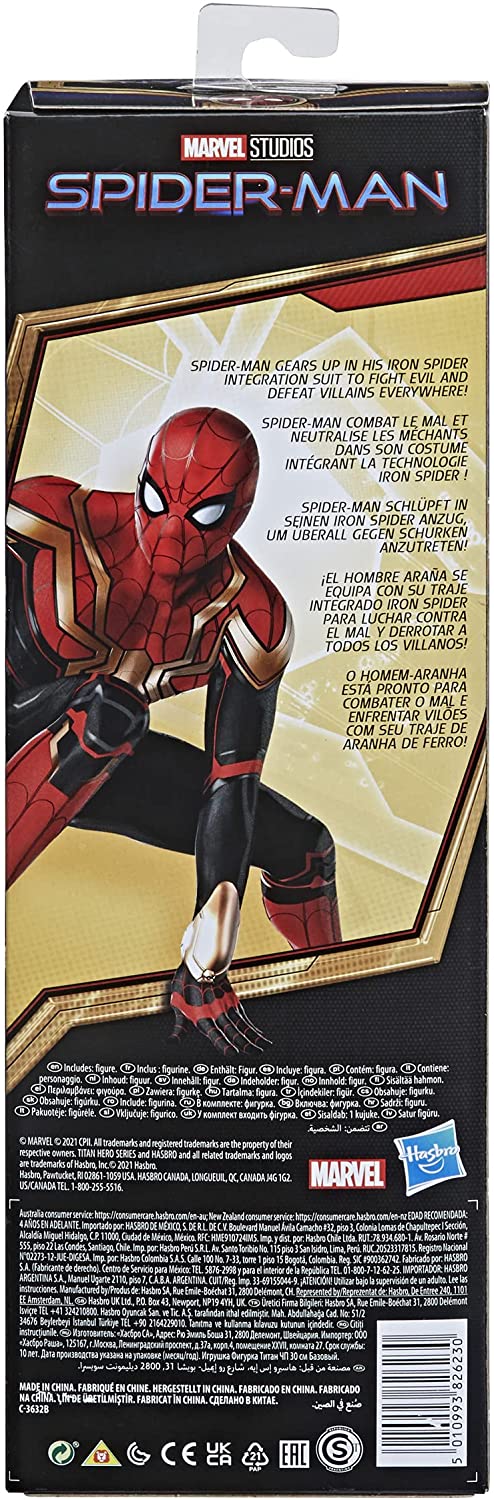Hasbro Action Figure - Marvel Titan Heroes Series - Iron Spider Integration Suit Spider-Man