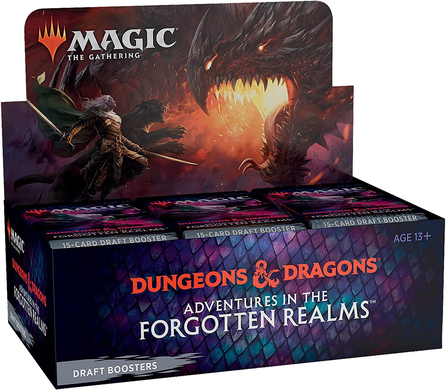 Magic: The Gathering Draft Booster Box Case - Adventures in The Forgotten Realms (Case of 6)