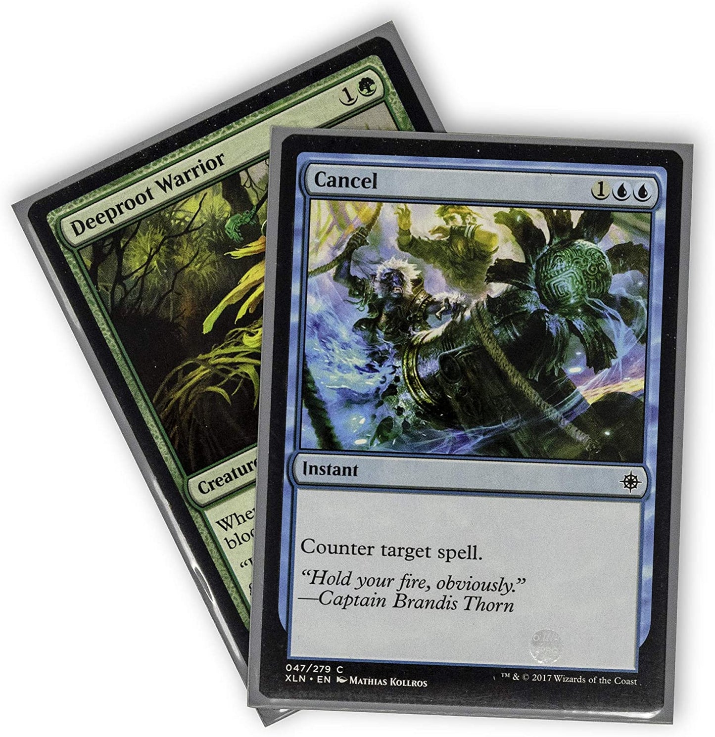 Ultra Pro 100ct Standard Card Sleeves - MTG Theros: Beyond Death Galaxy - Erebos, Bleak-Hearted