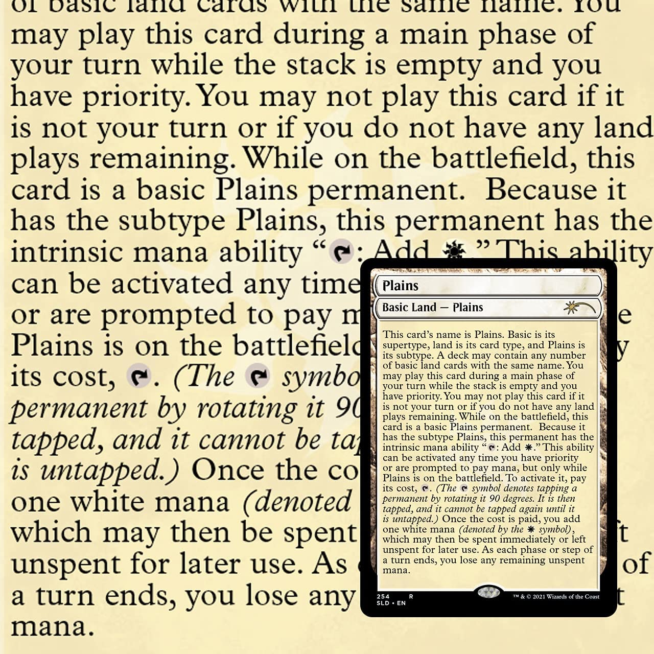 Magic: The Gathering Secret Lair - Non-Foil Edition - Full Text Lands