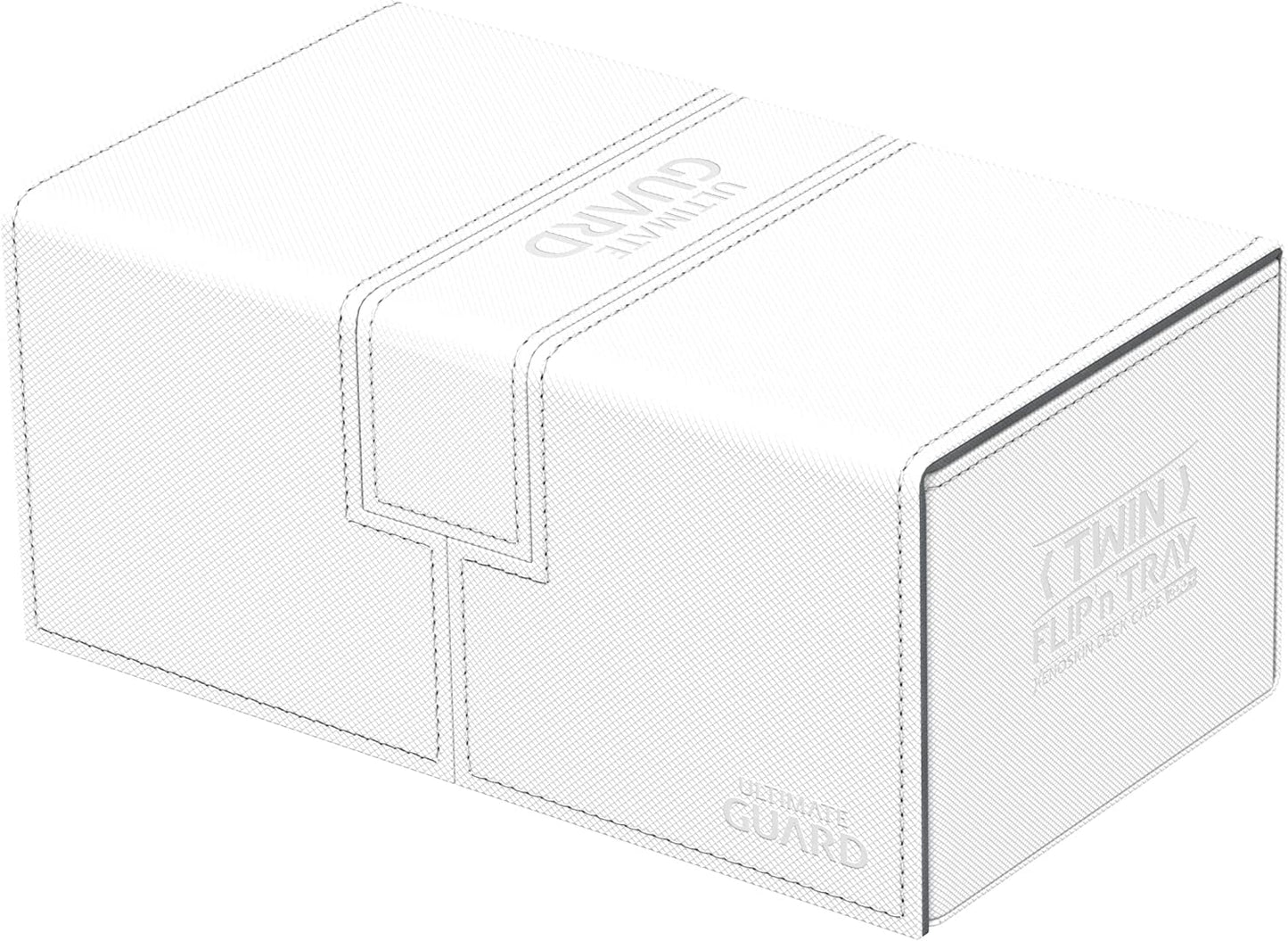 Ultimate Guard 200+ Twin Flip n Tray Deck Case - White