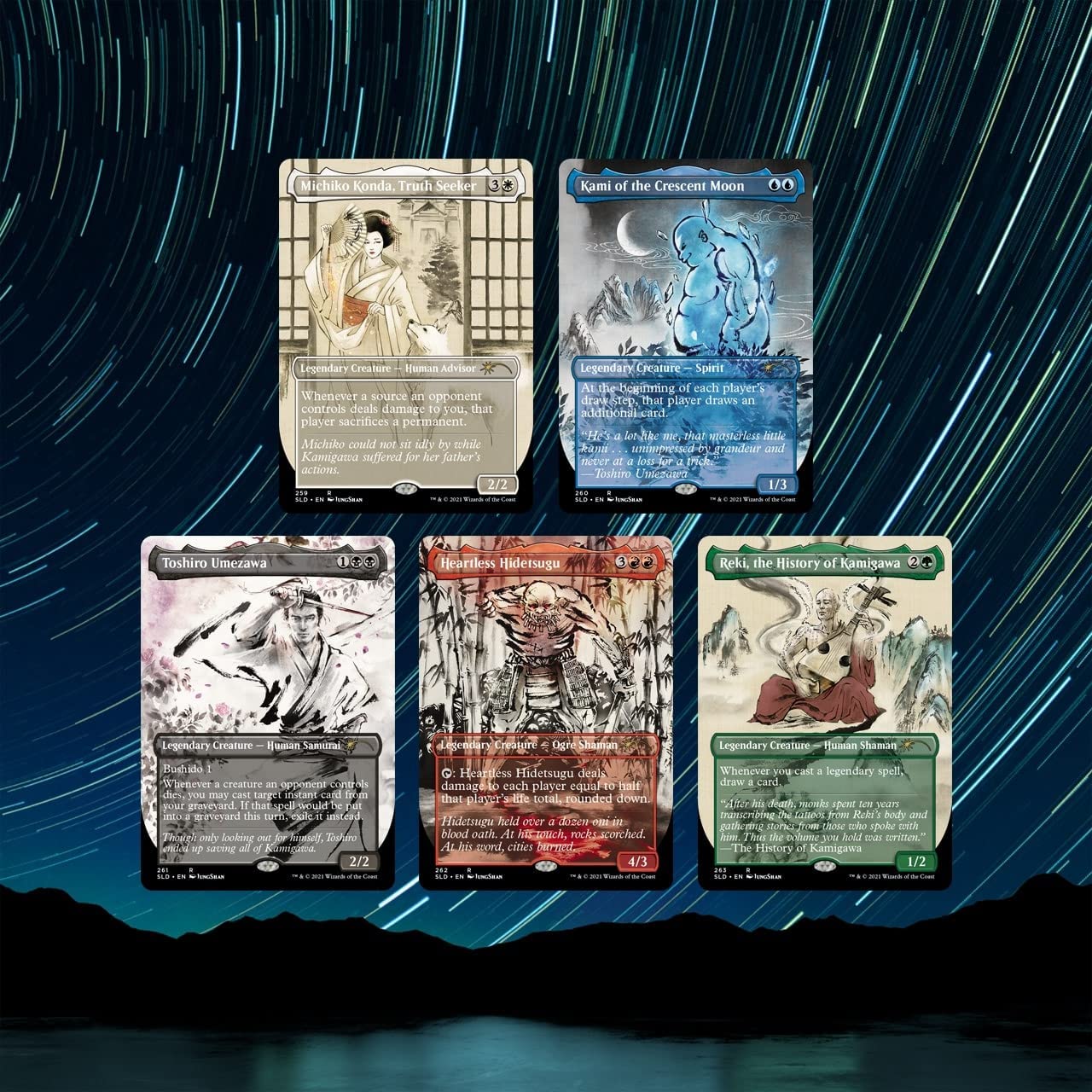 Magic: The Gathering Secret Lair - Non-Foil Edition - Kamigawa Ink