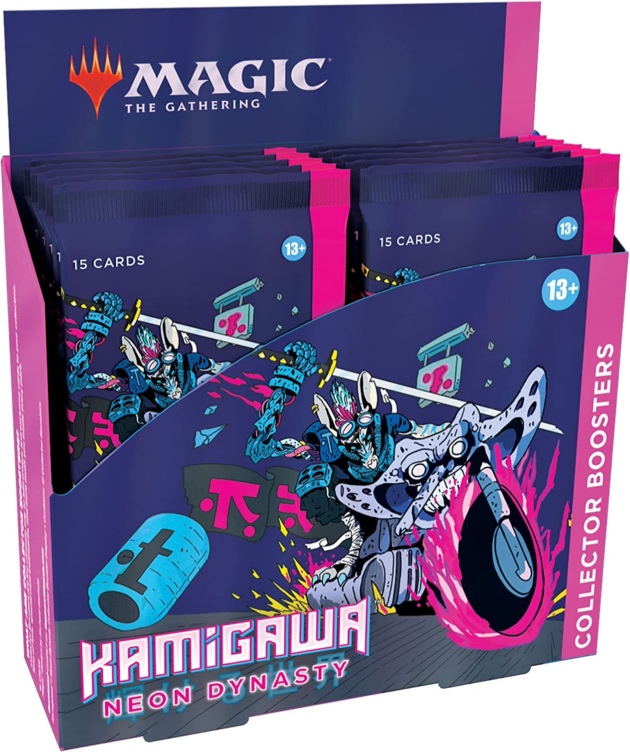 Magic: The Gathering Collector Booster Box Case - Kamigawa: Neon Dynasty (Case of 6)