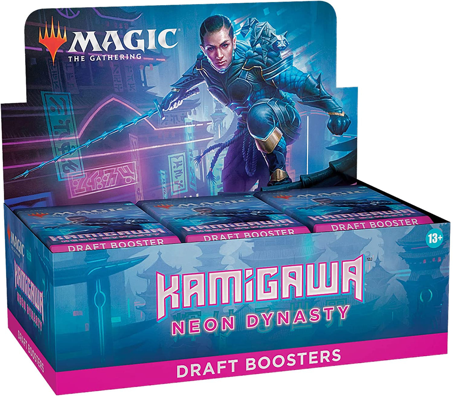 Magic: The Gathering Draft Booster Box Case - Kamigawa: Neon Dynasty (Case of 6)