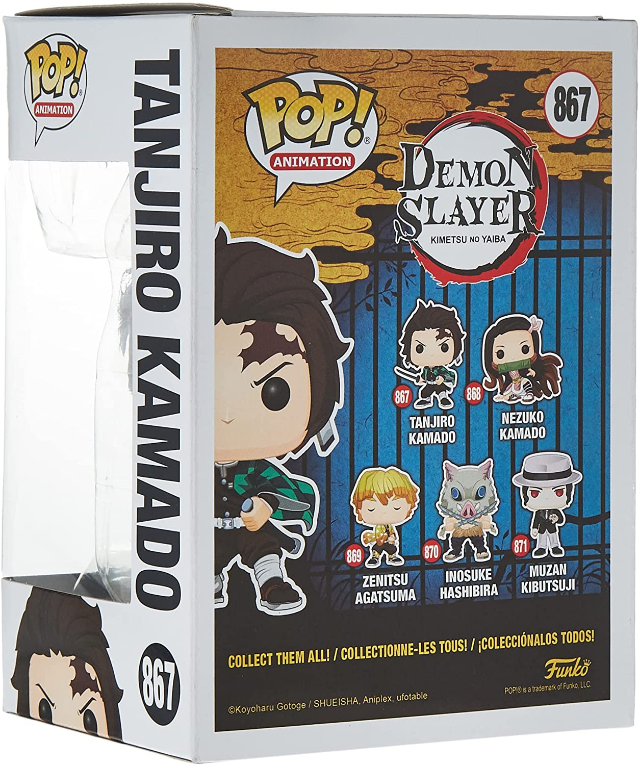 Funko Pop! Animation: Demon Slayer- Tanjiro Kamado #867