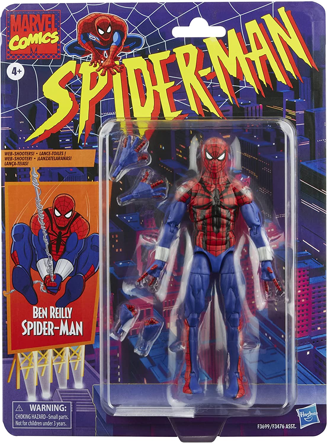Hasbro Action Figure - Marvel Legends Series - Spider-Man Ben Reilly