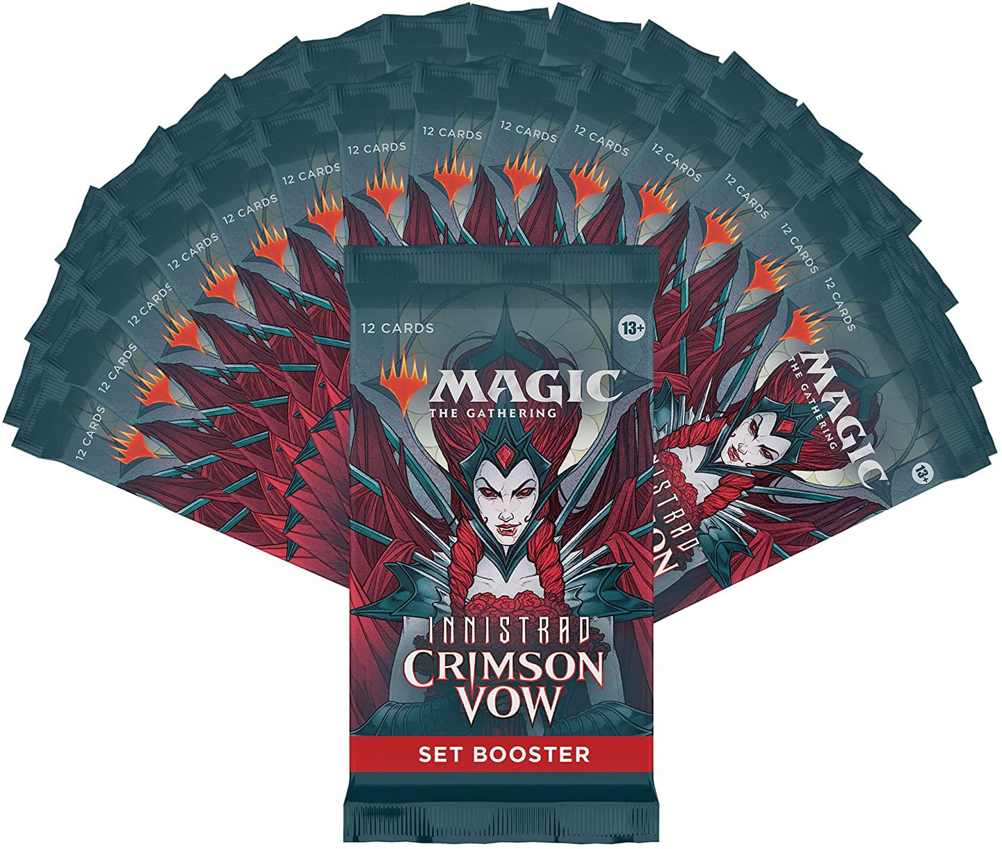 Magic: The Gathering Set Booster Box Case - Innistrad: Crimson Vow (Case of 6)