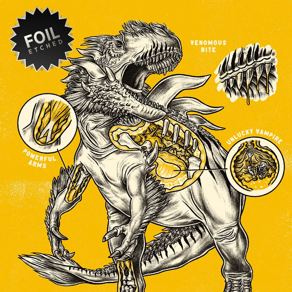 Magic: The Gathering Secret Lair - Etched Foil Edition - Monster Anatomy 101
