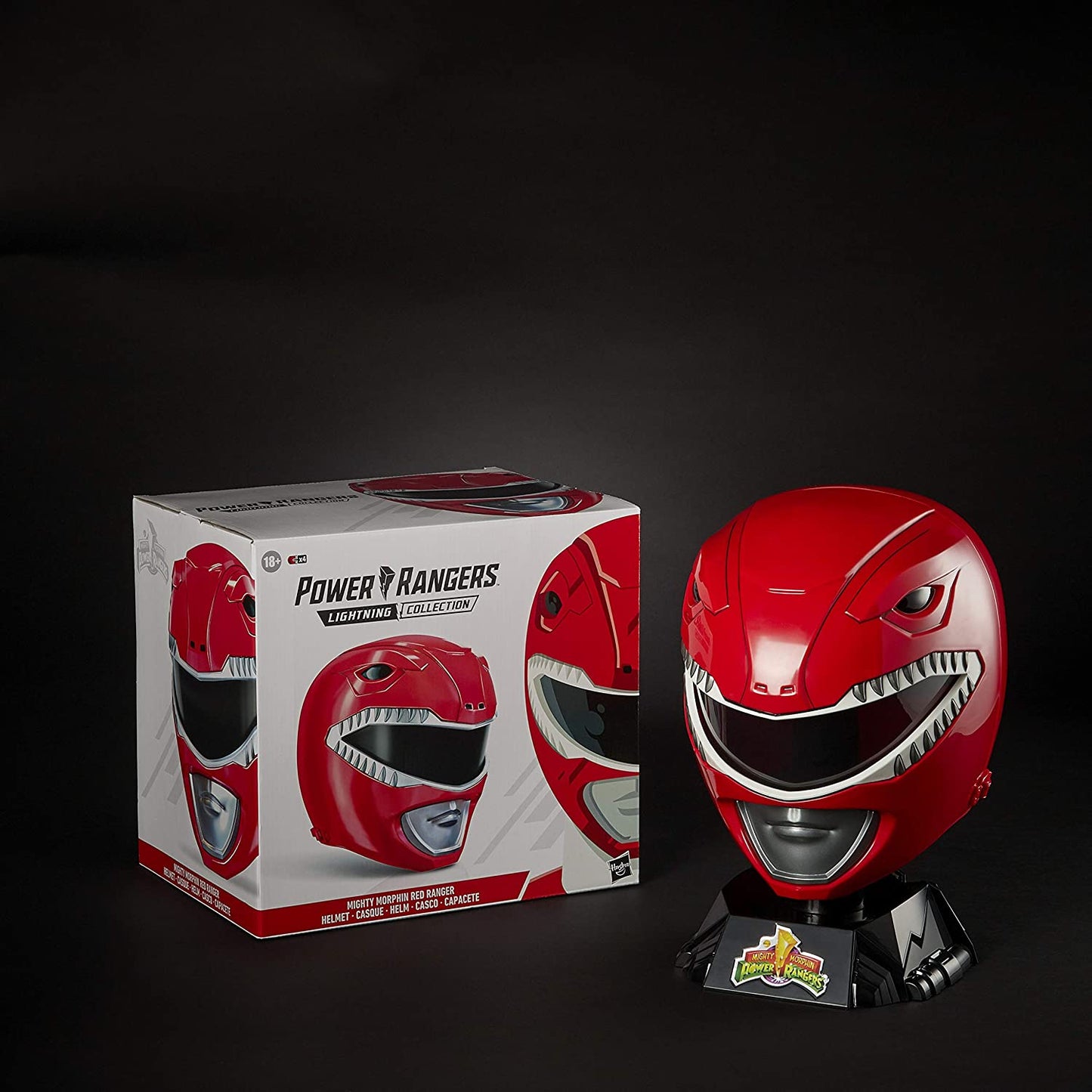 Hasbro Prop Replica Helmet - Power Rangers Lightning Collection - Red Ranger