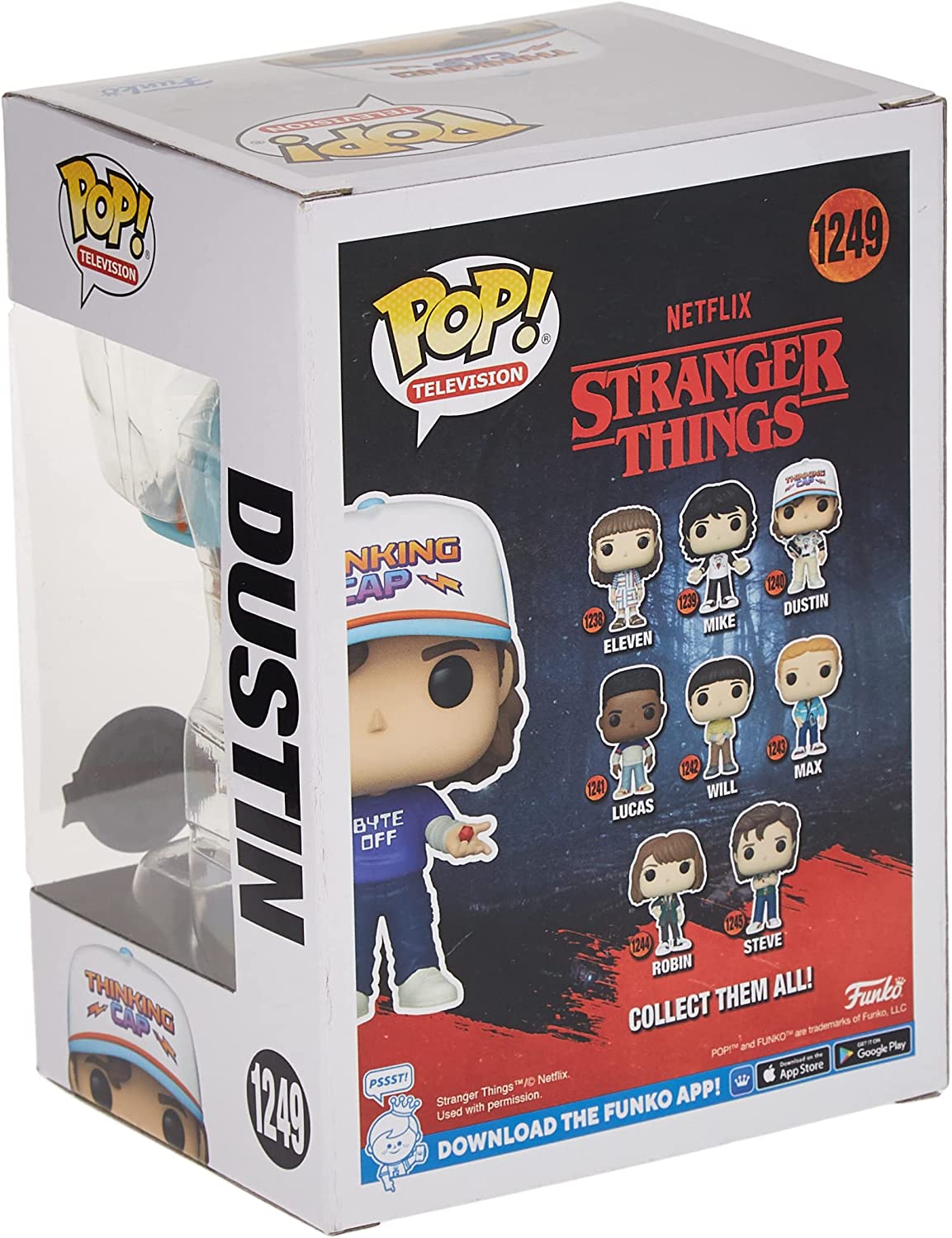 Funko Pop! Television: Stranger Things - Dustin #1249 (GameStop Exclusive)