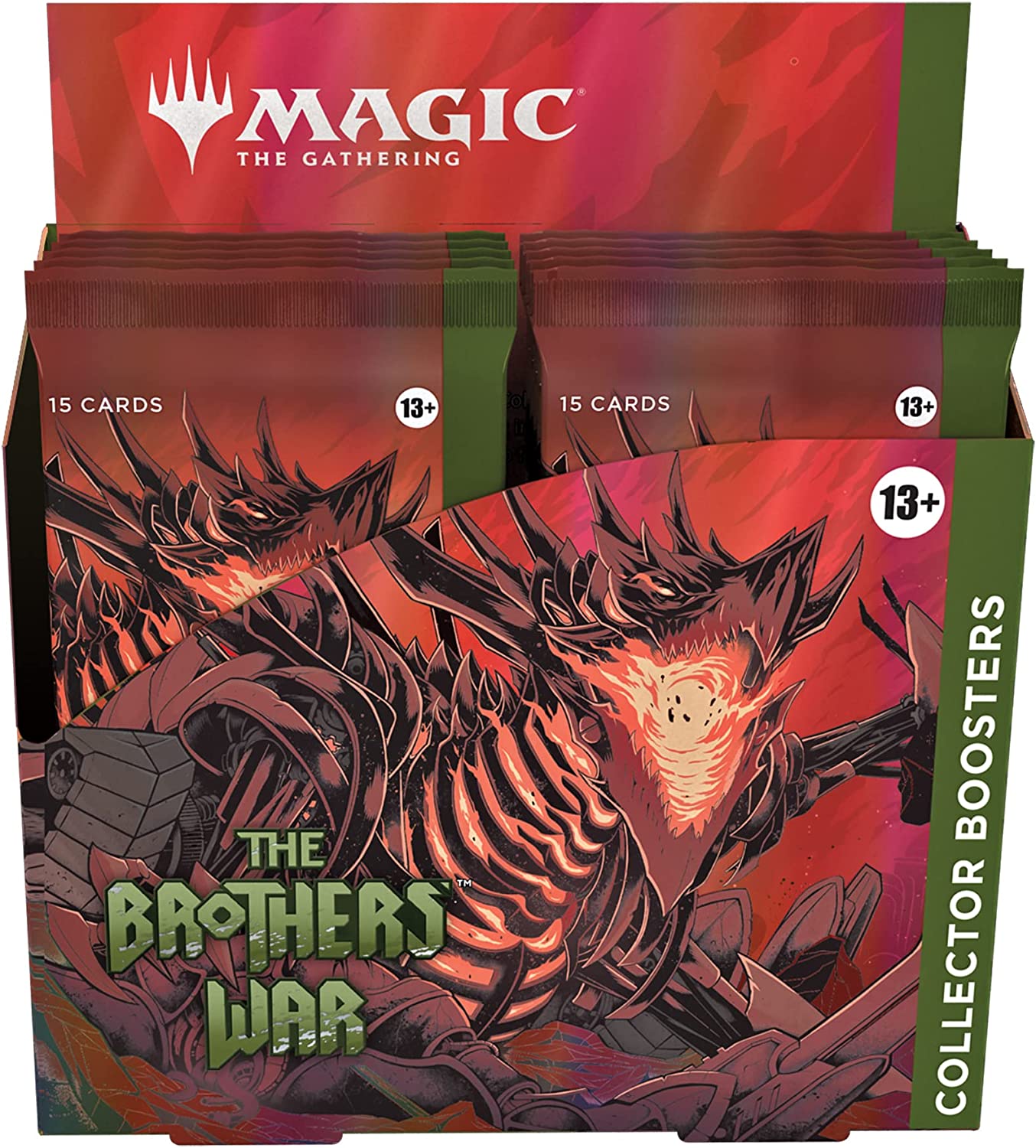 Magic: The Gathering Collector Booster Box Case - The Brothers' War (Case of 6)
