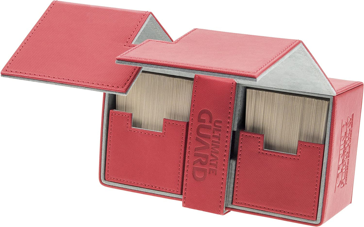 Ultimate Guard 200+ Twin Flip n Tray Deck Case - Red