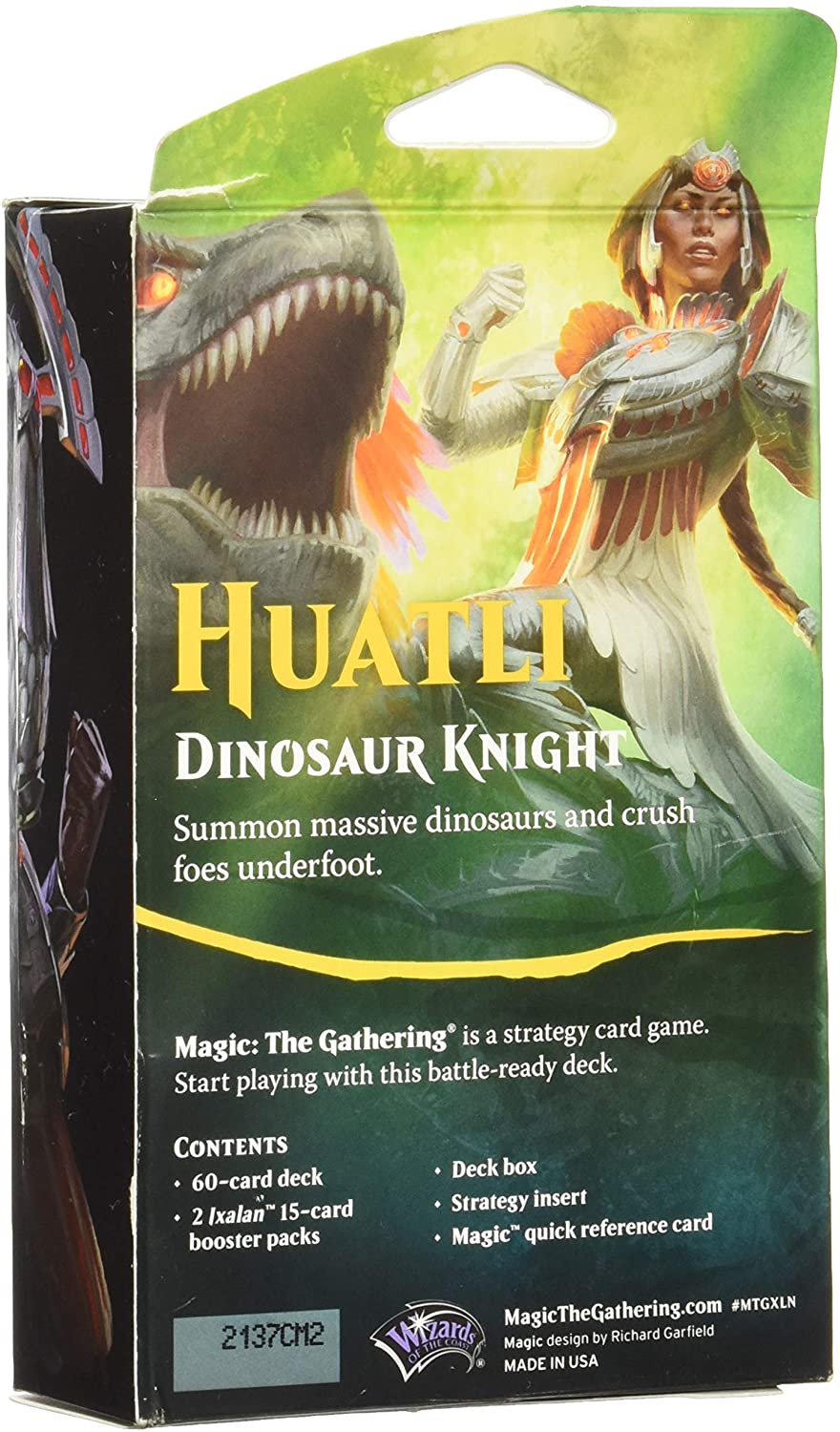 Magic: The Gathering Planeswalker Deck - Ixalan: Huatli, Dinosaur Knight