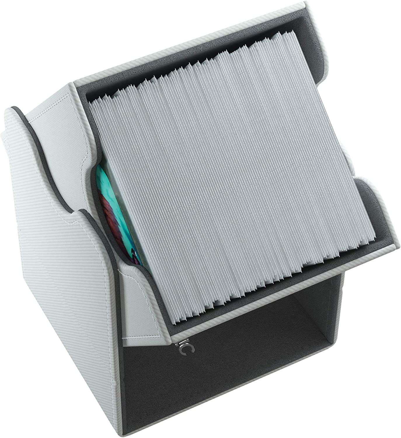 Gamegenic 100+ Squire Convertible Deck Box - White