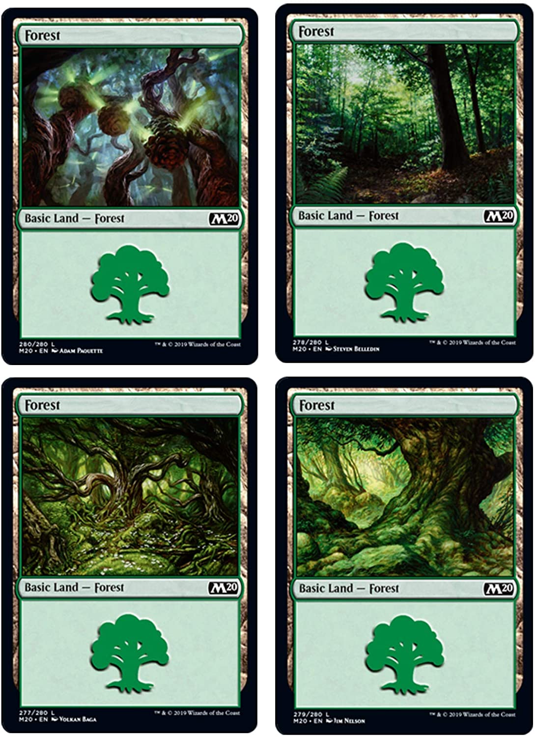 Magic: The Gathering Land Station - 400 Basic Lands
