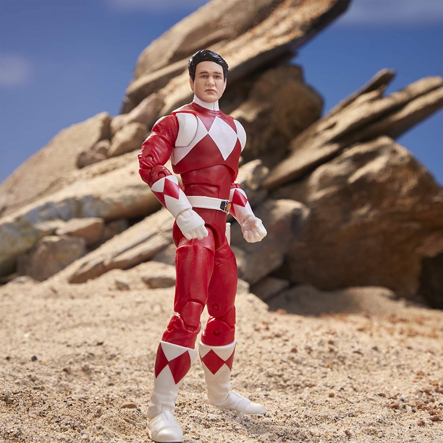 Power Rangers 6 Inch Action Figure - Lightning Collection - Mighty Morphin: Red Ranger