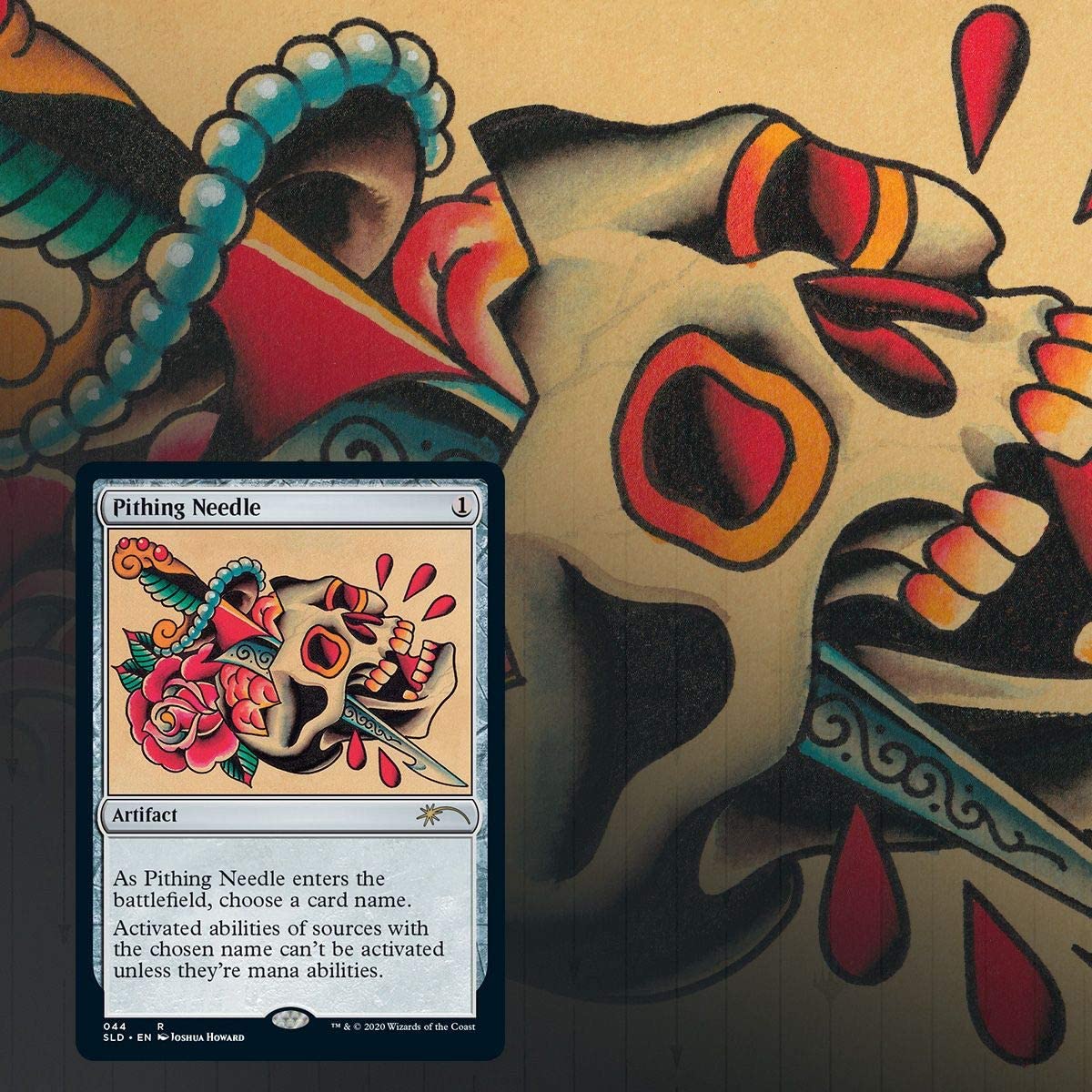 Magic: The Gathering Secret Lair - Non-Foil Edition - Can You Feel with A Heart of Steel?