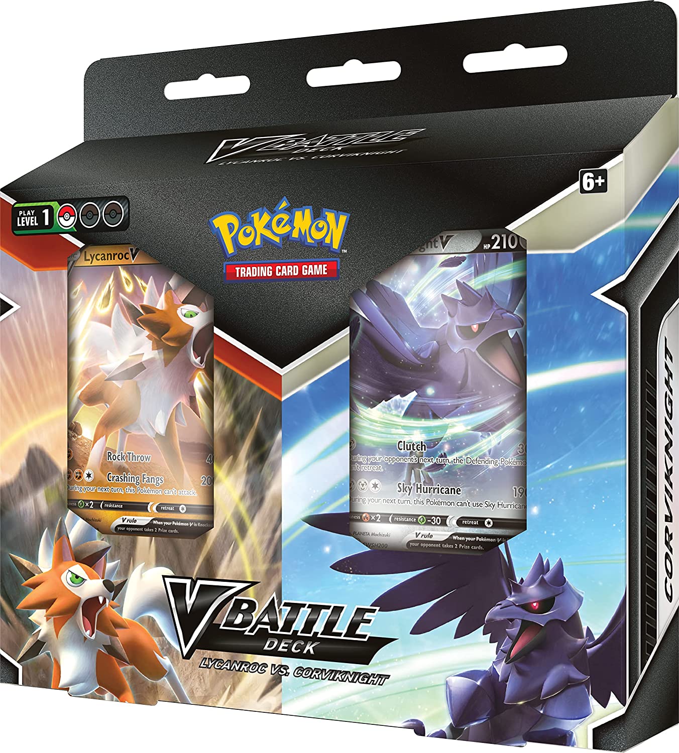 Pokemon TCG: V Battle Deck Bundle - Lycanroc vs. Corviknight