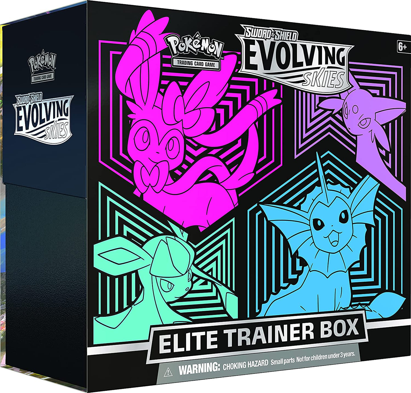 Pokemon TCG: Elite Trainer Box Case - Evolving Skies (Case of 10 - 5 of Each)