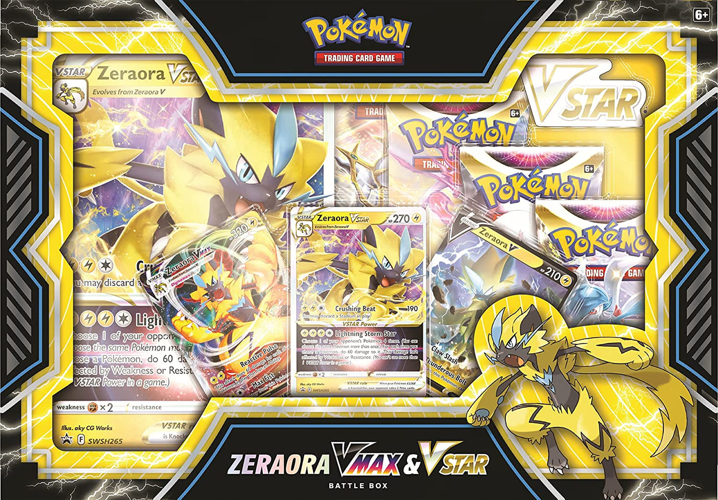 Pokemon TCG: VMax & VStar Battle Box - Zeraora