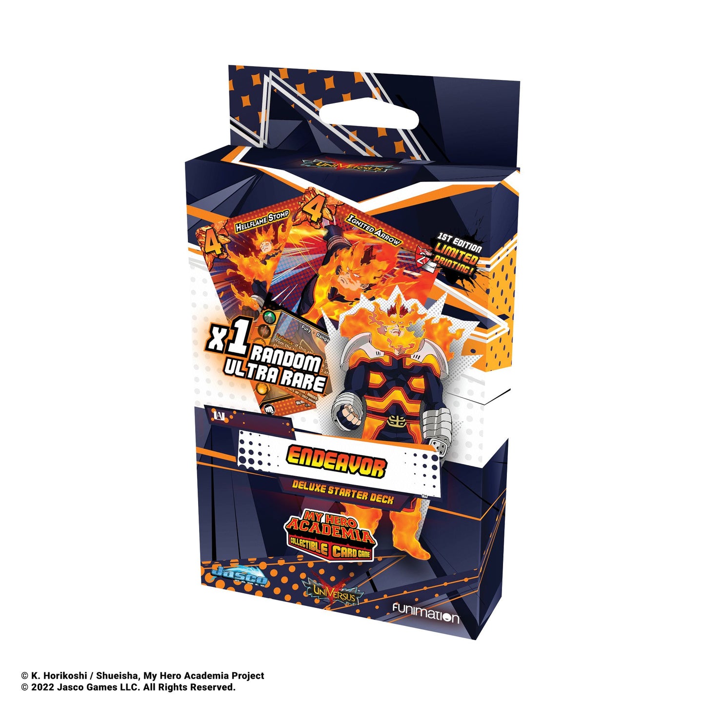 My Hero Academia CCG: Deluxe Starter Deck - Endeavor