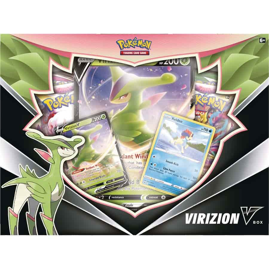 Pokemon TCG: V Box Case - Virizion (Case of 6)