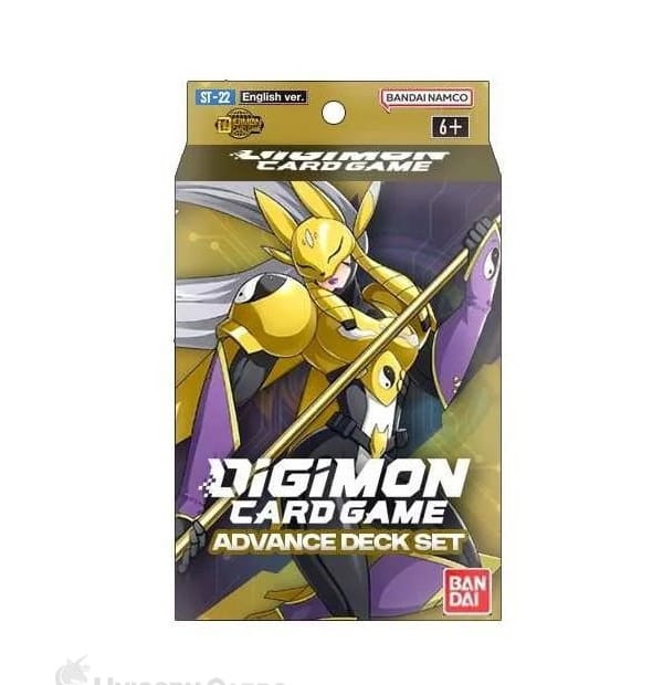 Digimon TCG Amethyst Mandala Advanced Starter Deck (ST-22) - 54 Cards - Presale Ships 12/05/2025