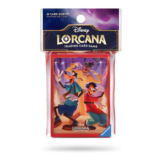 Ravensburger Disney Lorcana TCG Card Sleeves - Set 9 Fabled - The Goofy Movie (l2l) - 65 Protective Sleeves for TCG Decks - Presale Ships 08/29/2025