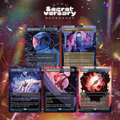 Magic the Gathering Secret Lair Through the Wormhole Non-Foil Edition (5 Cards)
