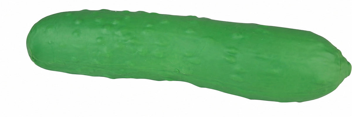 JA-RU irre-SQUISH-tible Jumbo Squish Pickle, Pickle-Scented Stretchy Sensory Squeeze Toy, Green, 1 Count, Ages 3+