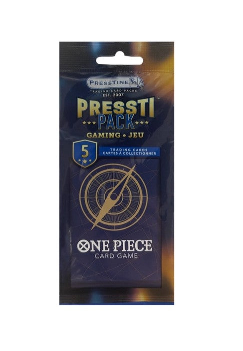 Presstine Pressti Pack One Piece Card Game Mystery Pack - 5 Cards