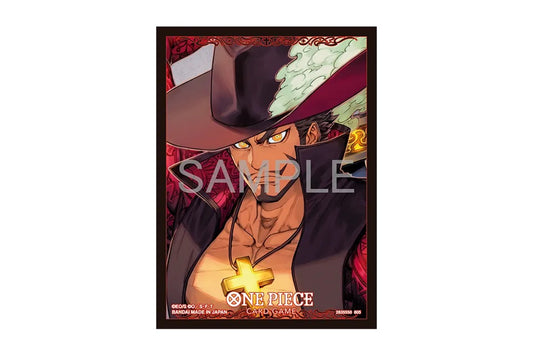 One Piece Card Game Official Sleeves: Assortment 13 - Dracule Mihawk (70-Pack)