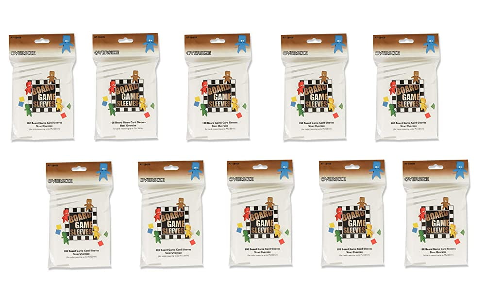 10 Packs Arcane Tinmen Board Game Sleeves 100 ct Oversize Size Card Sl – Collectors Emporium NY
