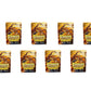 10 Packs Dragon Shield Matte Mini Japanese Orange 60 ct Card Sleeves Display Case