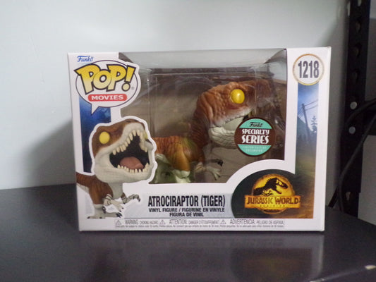 Funko Pop! Jurassic World Dominion - Atrociraptor (Tiger) #1218 Specialty Series