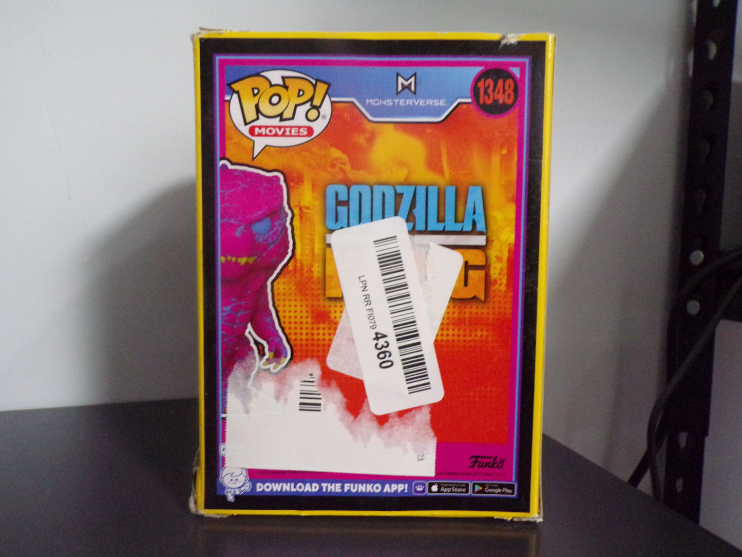 Funko Pop! Godzilla vs Kong - Godzilla Entertainment Earth Exclusive #1348